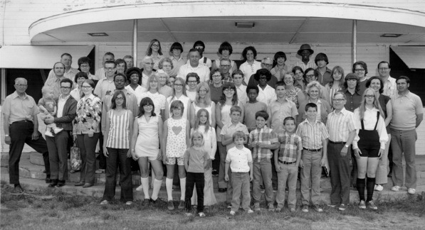 Campers from the Presbytery of the Dakotas in the early 70s